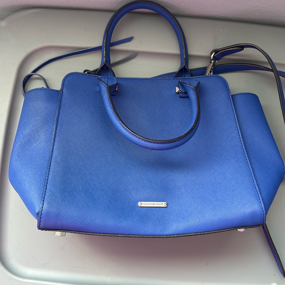 Excellent condition blue Rebecca Minkoff bag